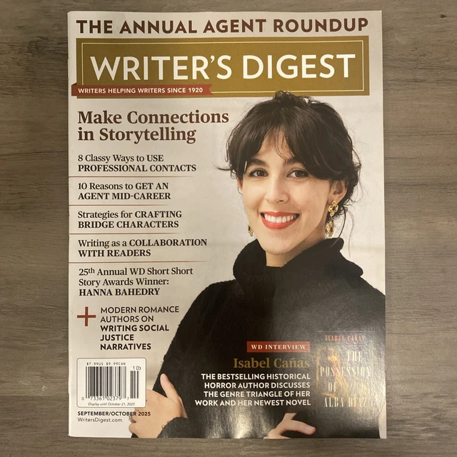 WRITERS DIGEST MAGAZINE September/October 2025 $11.99 - PicClick CA