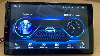 Alpine STEREO ANDROID 10 POLLICI AUTORADIO 2 DIN BT GPS WIFI TABLET NAV 10.0 1GB 16 ROM 