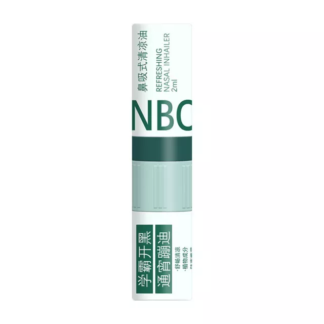 1Pcs Nasal Herbal Inhaler Menthol Eucalyptus Camphor Mark Stick Relief ZM