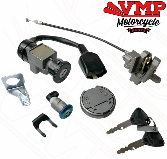 LONGJIA LJ50QT3L DIGITA 51 Lock & Key Ignition Barrel Fuel Cap Genuine