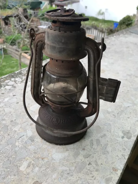 Feuerhand 175 Super Baby Sturmlaterne Petroliumlampe Kerosinlampe Wehrmacht