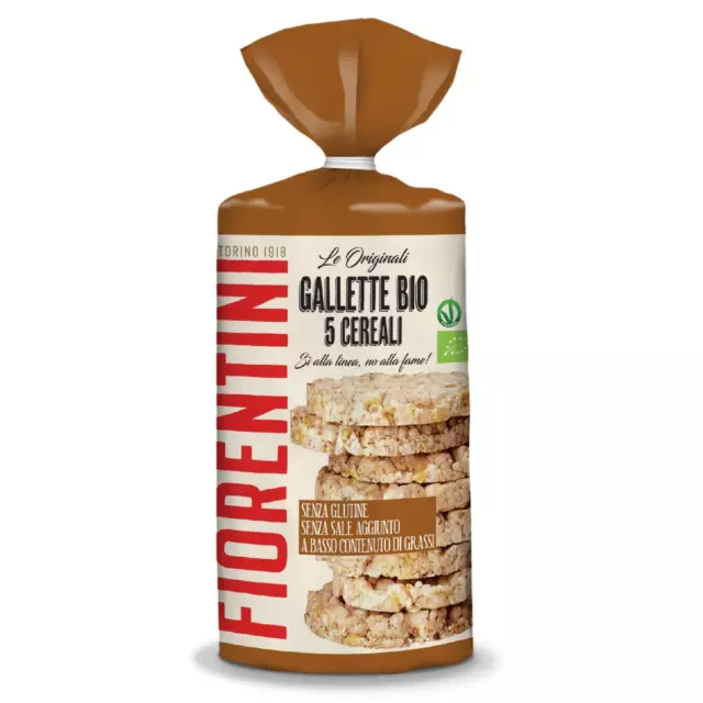 Gallette di Riso Bio Ai 5 Cereali Fiorentini Confezione da 100 g