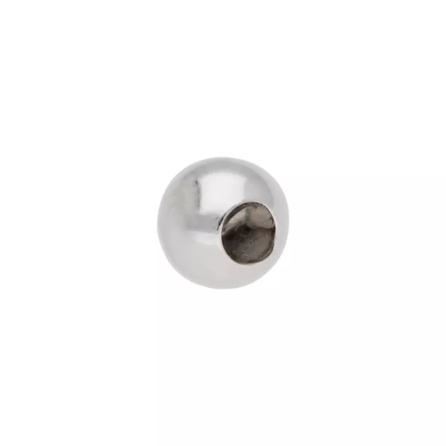 Sterlingsilber 4 mm Kugelgreifer Perle Charm
