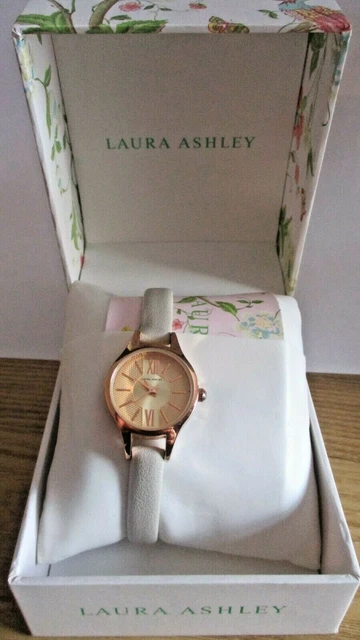 Laura ashley rose gold watch cheap