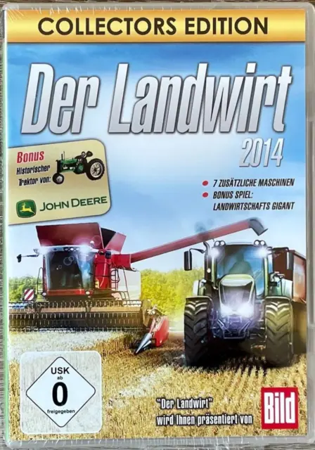 Der Landwirt 2014 - Collectors Edition, Spiel, PC (DVD-ROM), NEU OVP