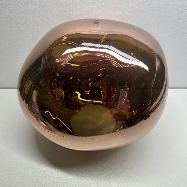 Tom Dixon: MELT Copper LED Pendant Light. Mini Shade MES02CO & Light LEDP07COUL