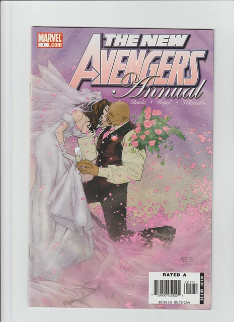 New Avengers annual #1 (Marvel 2006) Wedding Jessica Jones Luke Cage