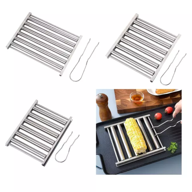 Stainless Steel Hot Dog Roller Grill for Perfectly Cooked Sausages