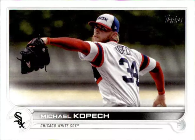 2022 Topps #616 Michael Kopech Chicago White Sox Baseball