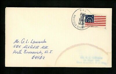 US Naval Ship Cover USS Whitfield County LST-1169 Vietnam War 1968