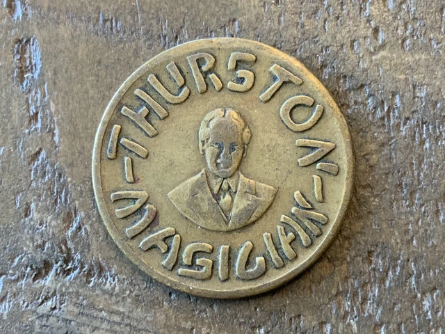 Thurston Magician Token - Good Luck 1929 - Scarab