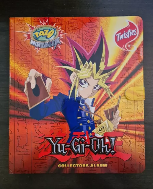 Yu-Gi-Oh Metalix Tazo Complete Set Collectors Album Like New Near Mint/Mint