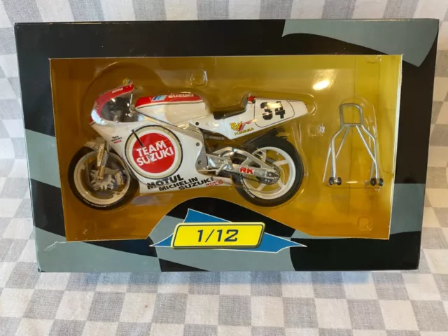 1/12 Altaya / Ixo Suzuki Rgv500 Schwantz World Championship Bike 1993 Rare Model