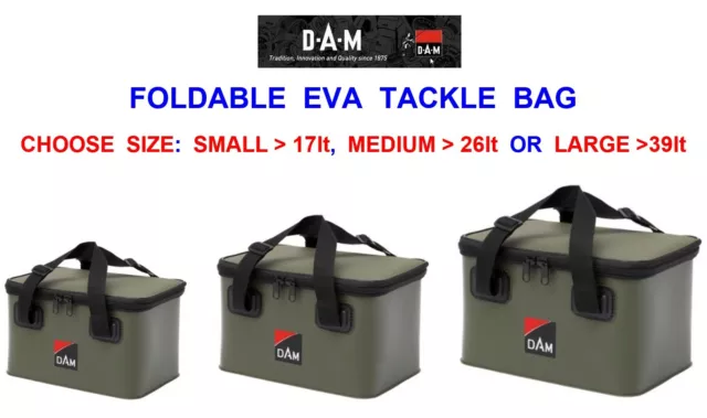 DAM MAD CAT Folding Waterproof Eva Bag Boat Bank Bait Cool Tackle Lure Box  Case £34.50 - PicClick UK