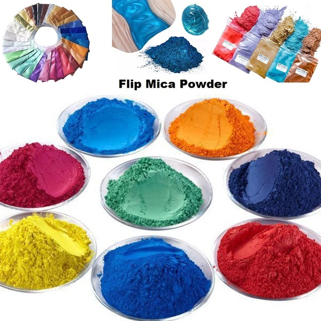 Pigment Poudre Mica Métallisé Pour Résine époxy - Effet Scintillant Perle Premium - Neuf