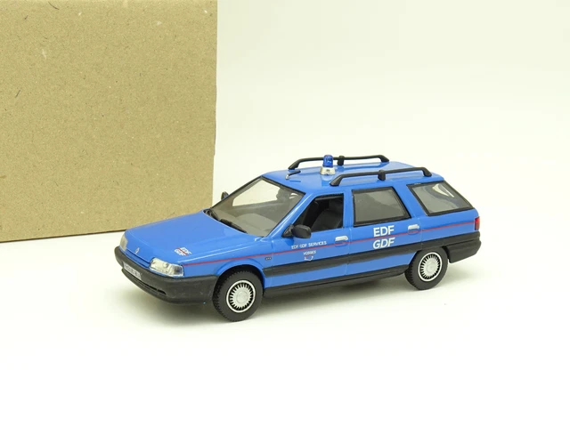 Norev 1/43 - Camion Peugeot J5 EDF GDF 2002 - Bleu Grand Velay - Collection