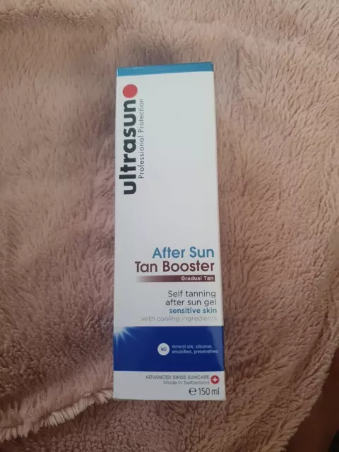 Ultrasun After Sun Tan Booster Self tanning after sun gel 150 ml