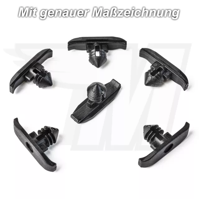 20x Capó Clips de Fijación para Audi VW Skoda Seat 1H0823717