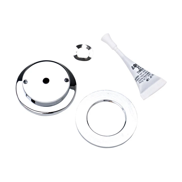 Haws PBA6 Flanged Push Button Assembly - Chrome