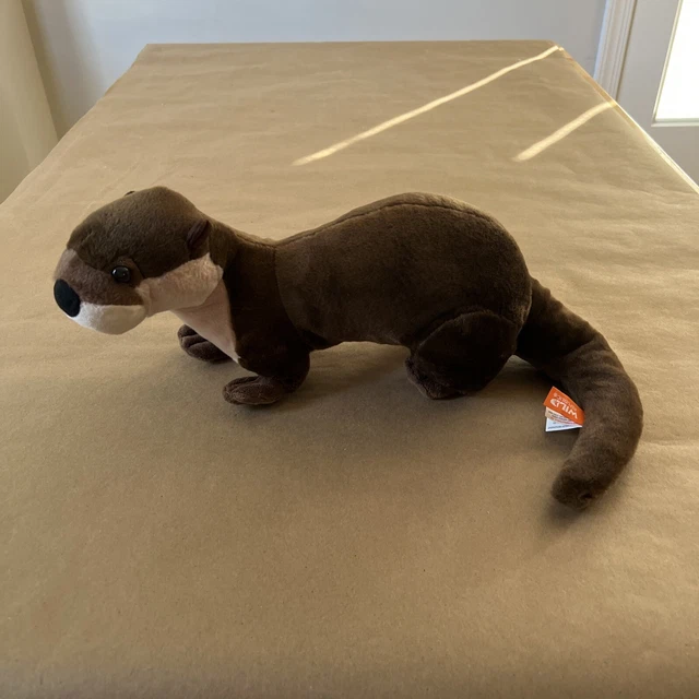 WILD REPUBLIC K&M International River Otter 20" Plush Stuffed Animal