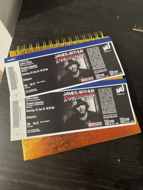 james arthur 2  tickets berlin