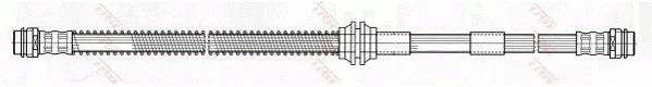 TRW Pha426 tubo freno tubo freno per Audi Q7 4L VW Touareg 7L 02-10