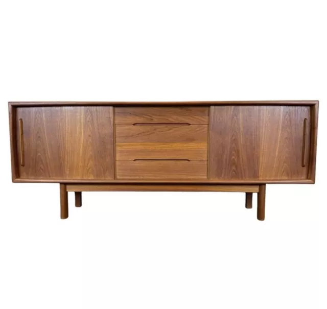 60er 70er Jahre Teak Sideboard Credenza H.P Hansen Danish Design Denmark 60s 70s