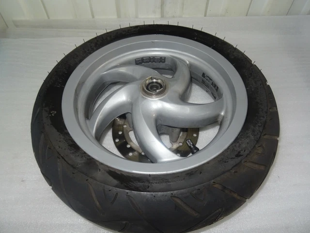 E.Piaggio Fly 125 Cerchione Frontale 3,50 x 12 Pollici + Pneumatici 3mm Profilo