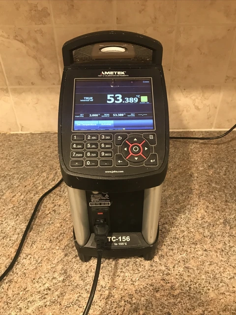 Ametek Jofra  Rtc-156 C Reference Temperature Calculator  Read Description!