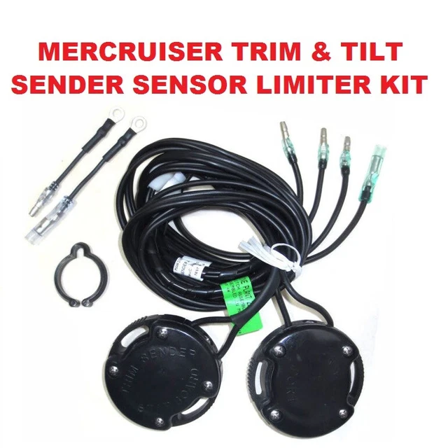 Power Trim Cylinder Seal Kit For Mercruiser MR, Alpha One 1, Alpha Gen 2, All Bravo I, II, III Trim Rams, Replaces 25-87400A2, 18-2649 See Product Description For Exact Application Details
