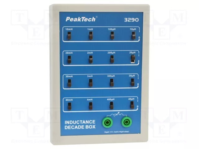 1 piece, Decade box: inductance PKT-P3290 /E2UK