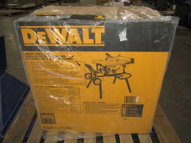 DeWalt 10" Jobsite Table Saw with Rolling Stand PN: DWE7491RS DeWalt 10" Jobsite Table Saw with Rolling Stand PN: DWE7491RS