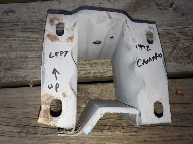 1982-92 Camaro Firebird Lh Front Frame Horn Rail Mounting Bumper Bracket Repair