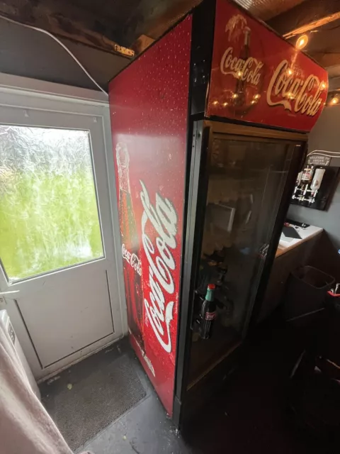 COCA COLA COMMERCIAL FRIDGE 200.00 PicClick UK