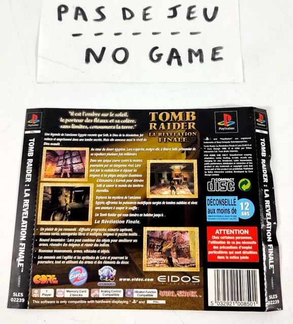 Tomb Raider III Sony Playstation PS1 (Gebraucht) in Steinach für CHF 19