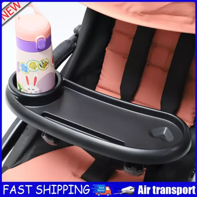 3 In 1 Universal Stroller Tray Removable for Stroller Accessories (Black) AU