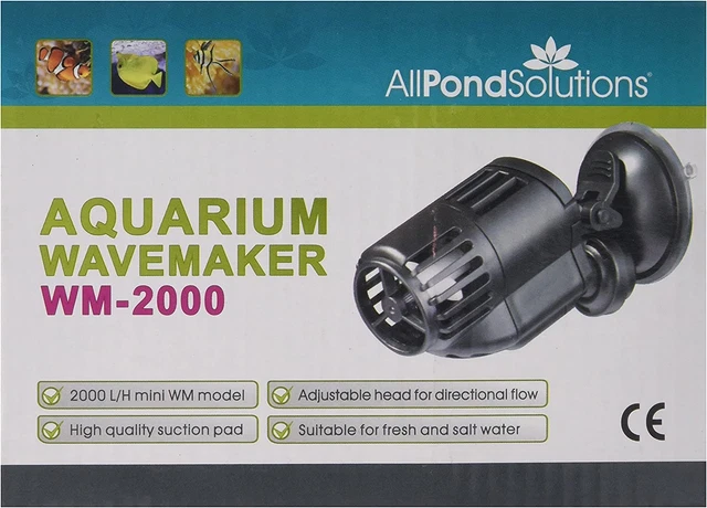 Aquarium  Marine  Wave  Maker  Fish  Tank  Powerhead  2000L / H -  Powerful  Cli