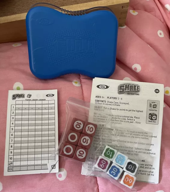 Ideal Alex Toys - Shake! Dice Game - New