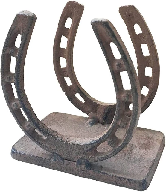 Comfy Hour Praying Antique and Vintage Collection Cast Iron Solid Heavy Horsesho