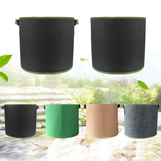 Combination, Desktop, And Floor-style Planting Bag With Thick Non-woven Fabric,