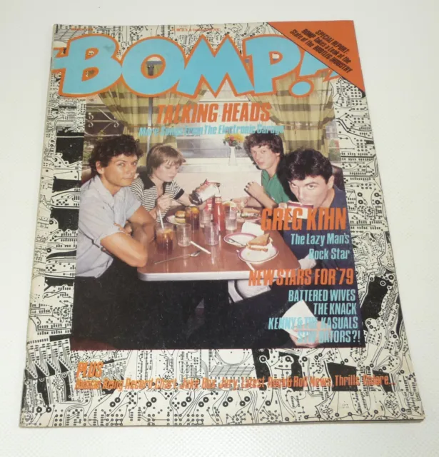 BOMP! Magazine 21 March 1979 GREG SHAW USA Magazine Neo Garage 60s PUNK Wave +++