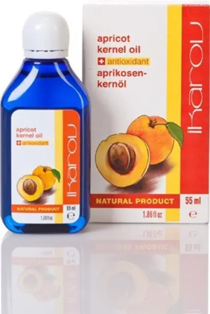 Aceite de semilla de albaricoque Ikarov para aceite facial y corporal 55 ml por Ikarov