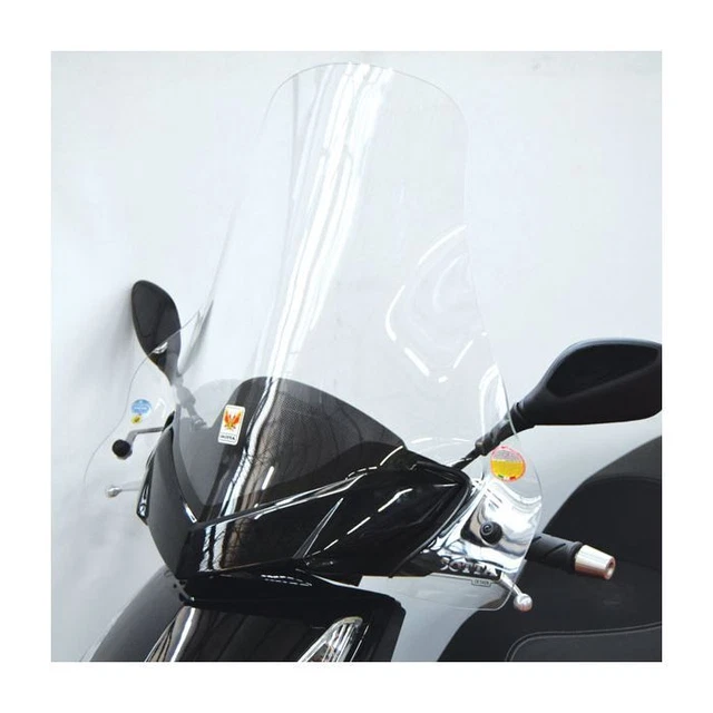 Extension Pare-Brise Moto Peugeot Geopolis 400 2008-2010 - Spoiler Réglable Anti-Vent Gris