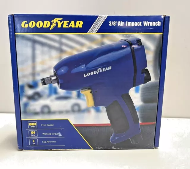 Llave de impacto de aire Goodyear 3/8" 10000 rpm rp27403 *nueva*