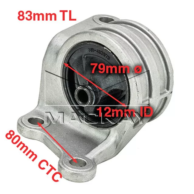 Mackay Engine Mount for Mitsubishi Lancer CEDIO - 1.8L 4G93 I4 Right A6875