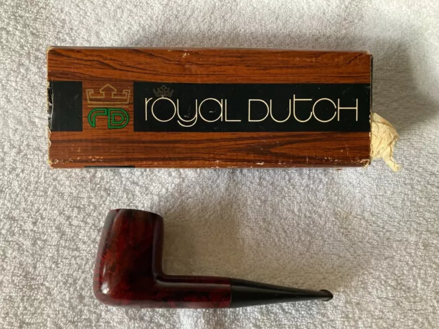 Royal Dutch Trinidad 101 Smooth Briar Straight Estate Pipe Boxed