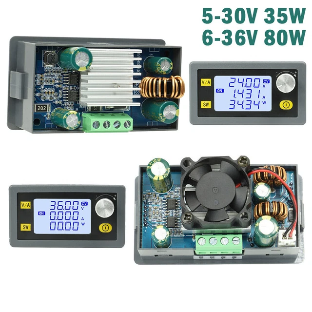 636V 35/80W DIGITAL Control DC Buck Boost Converter Constant Voltage