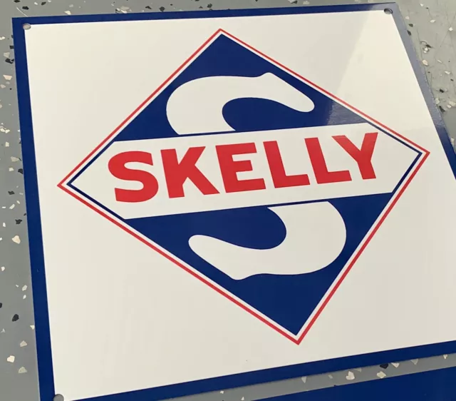 Skelly Gasoline Oil 12 Inch advertising sign Gas Reproduction