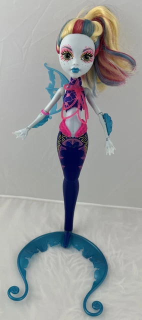 MONSTER HIGH LAGOONA Blue Great Scarrier Reef Doll *Near Complete* 1 ...
