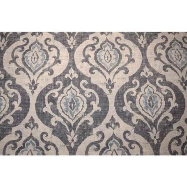 5 YDS Covington Fabric Suri Slate Cotton Linen Blend Drapery Upholstery ...